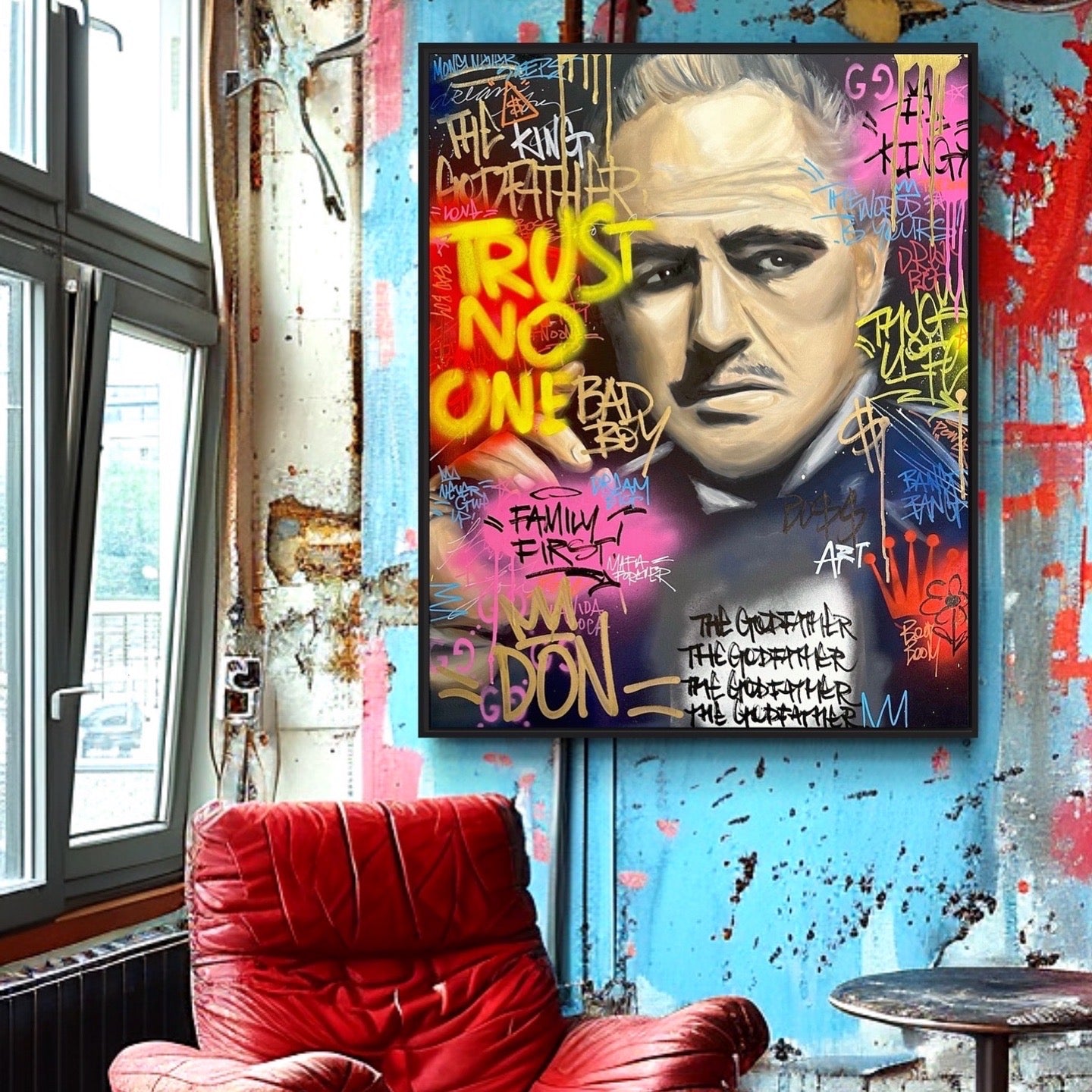 Godfather graffiti