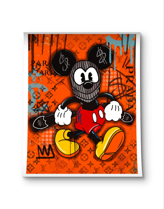 Poster Mickey Bang