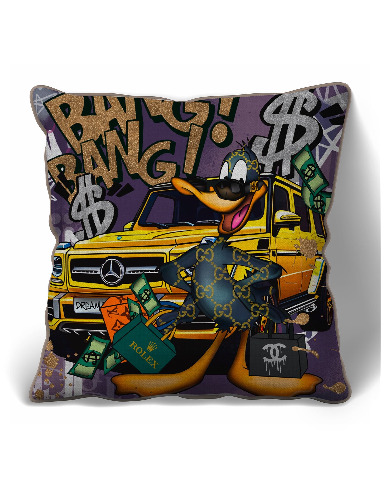 Pillow Black Bang