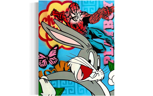 Pop Art Bugs Bunny Style