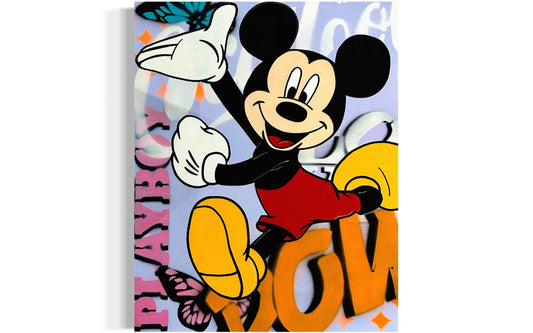 Pop Art Mickey Mouse Style POW