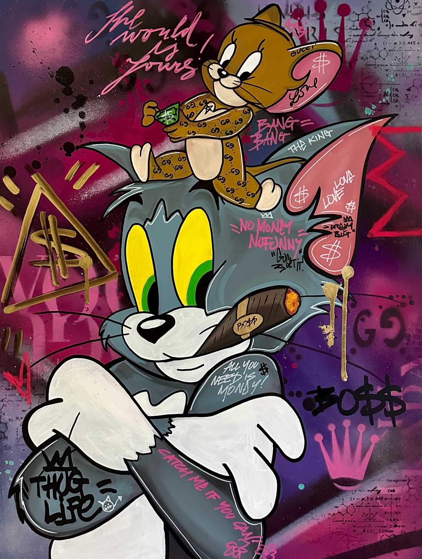 Tom and Jerry Pop Art