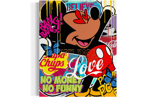 Mickey Love Pop Art