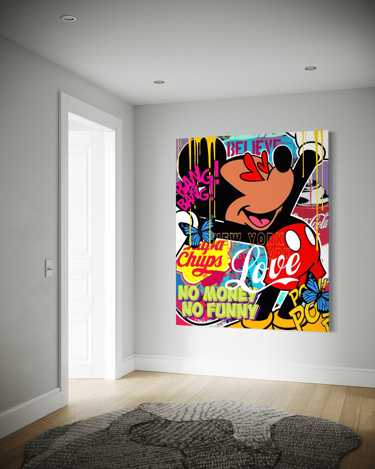 Mickey Love Pop Art