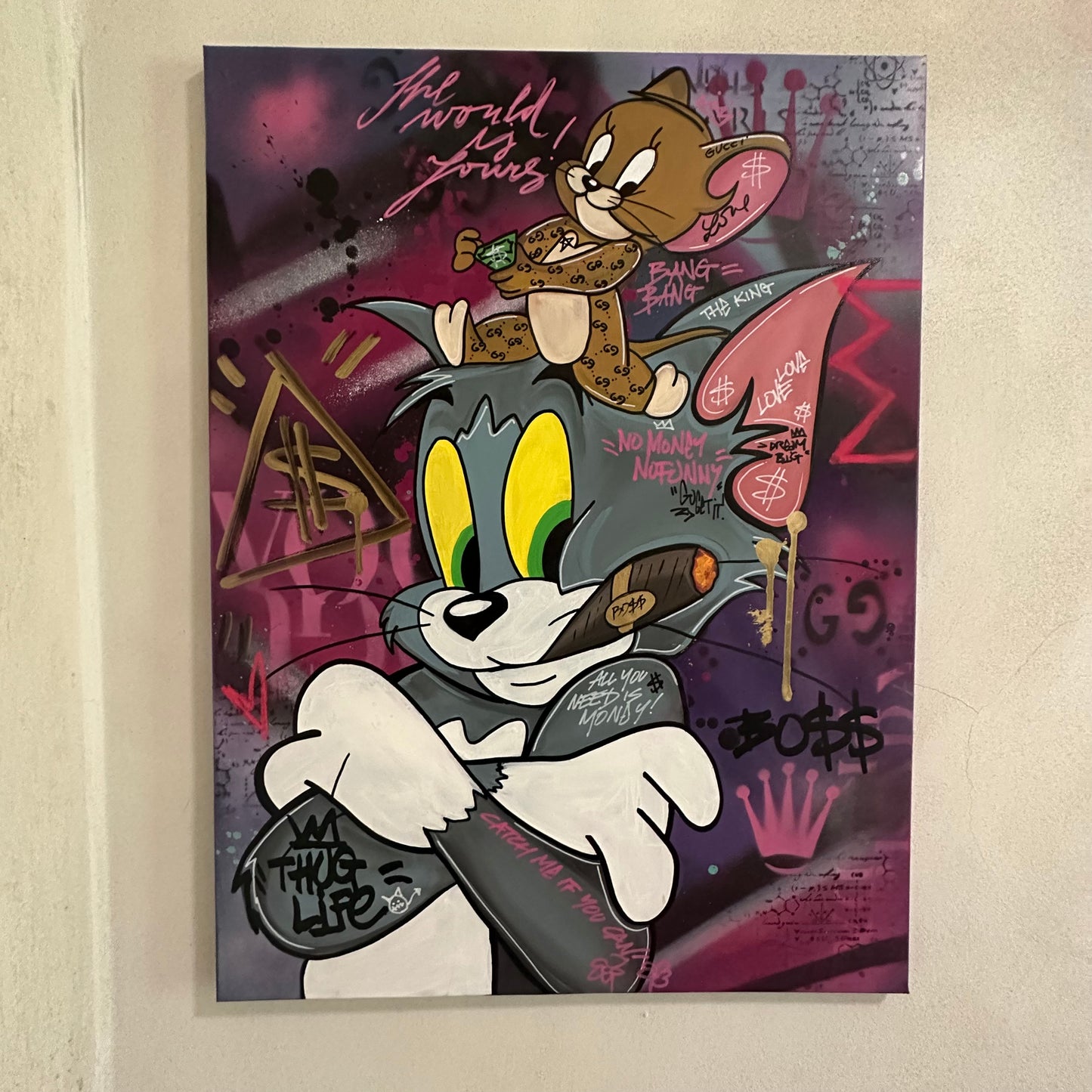 Tom and Jerry Pop Art