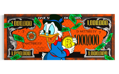 Million Dollar Bitcoin Duck