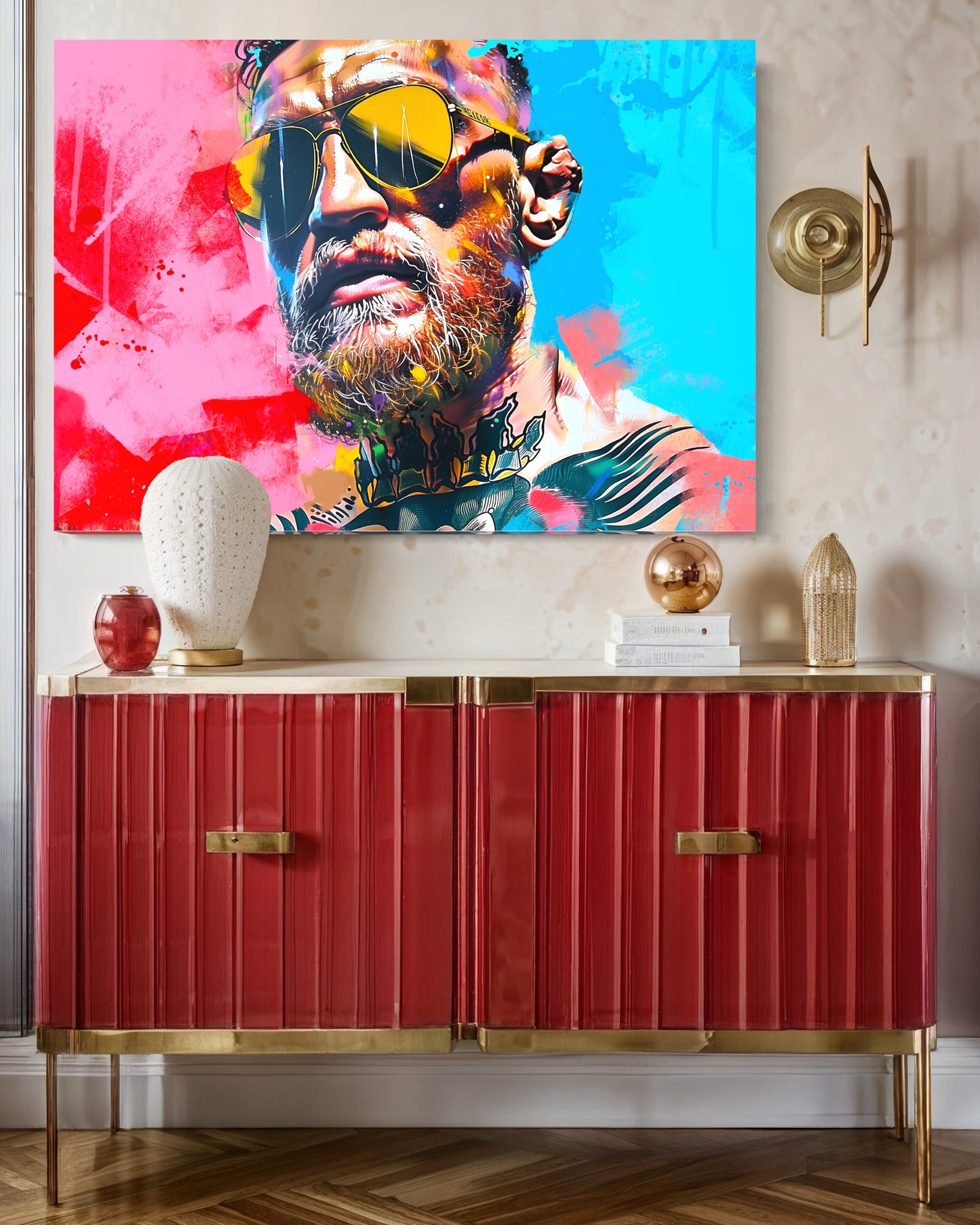 Conor McGregor abstract