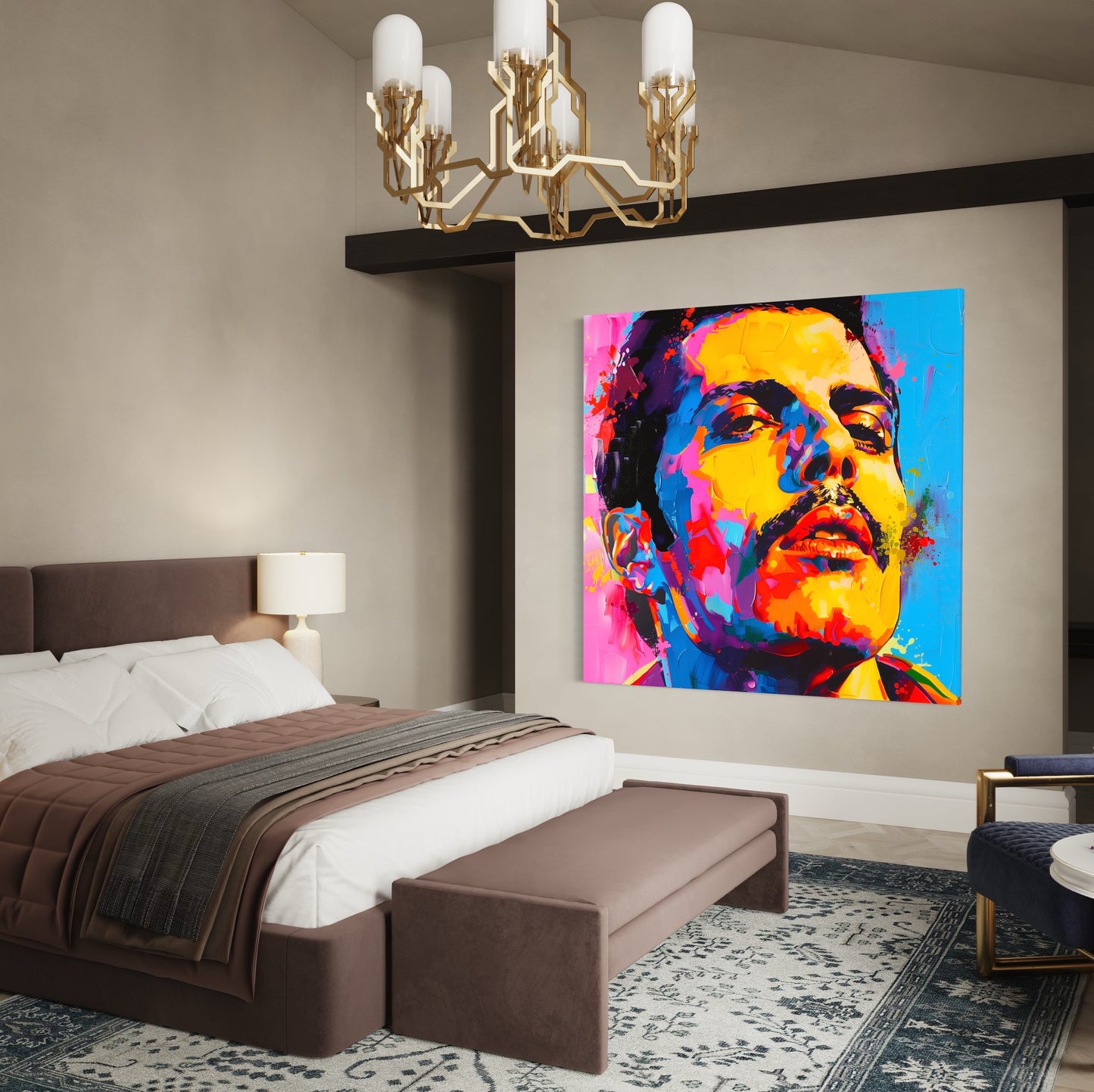 Freddie Mercury pop art