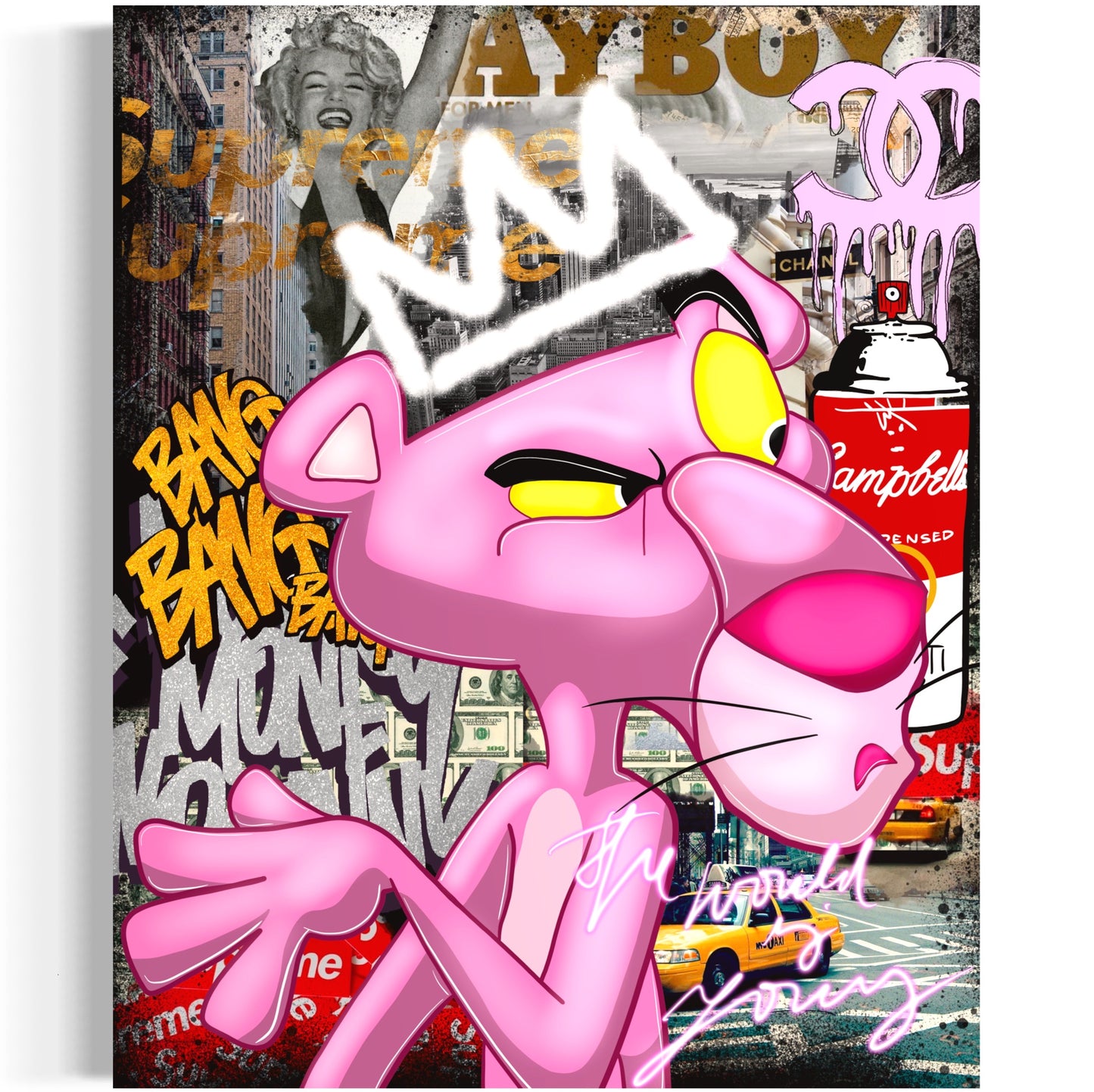 Tableau sur toile Bad Boy Bang 