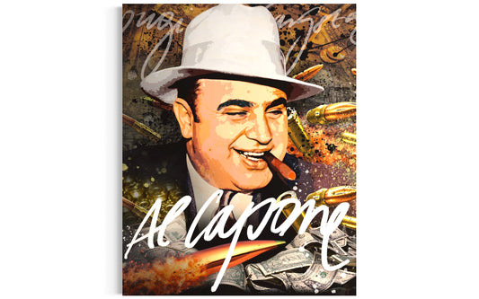 alcapone pop art moderni obraz boss