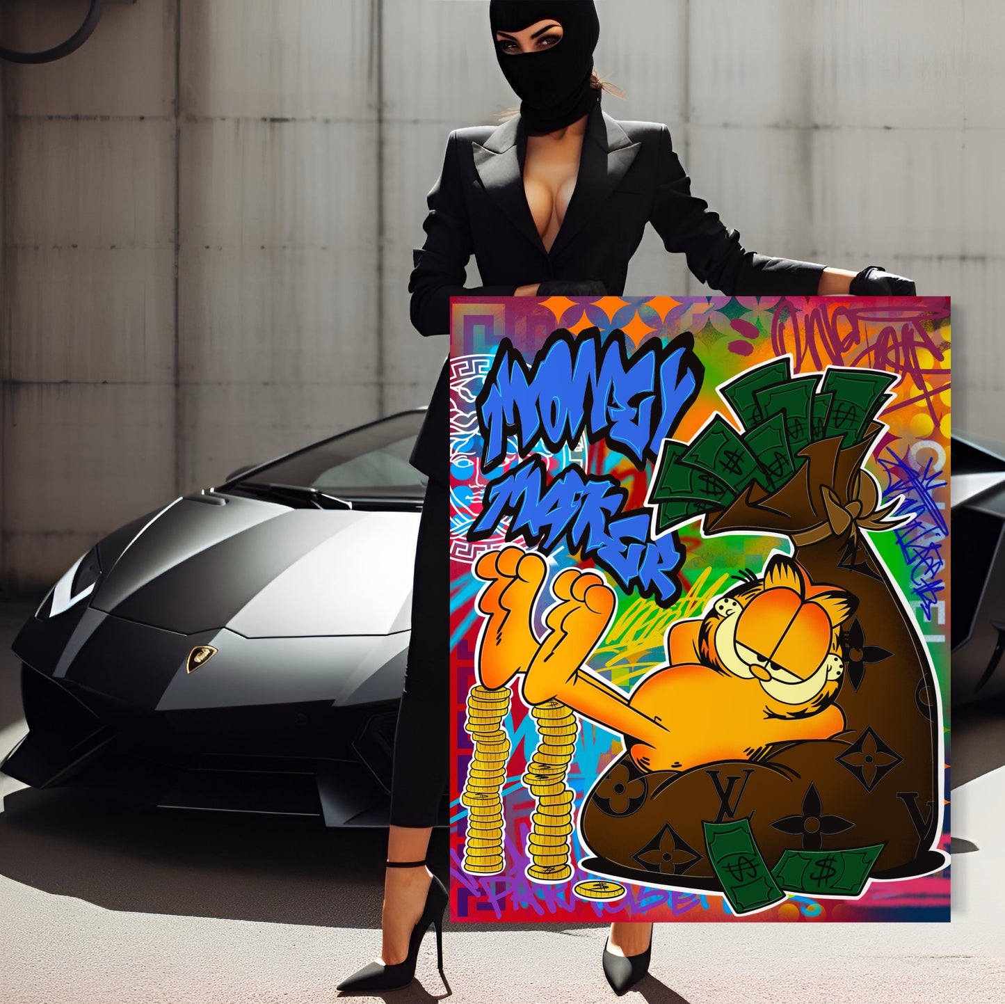 Tableau sur toile Bad Boy Bang 