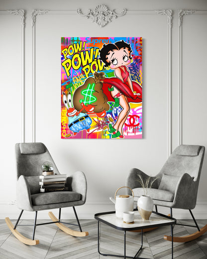 Tableau sur toile Bad Boy Bang 