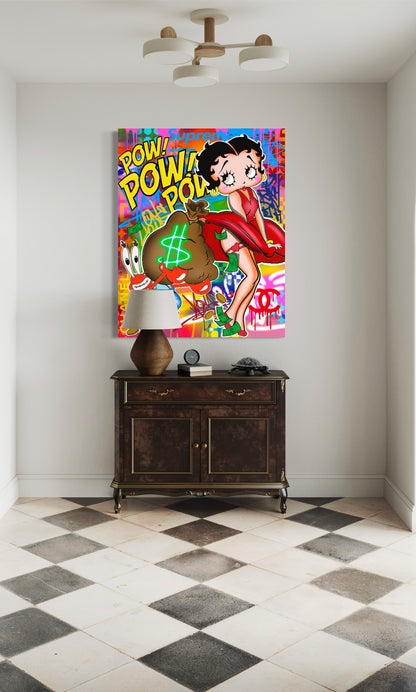 Tableau sur toile Bad Boy Bang 