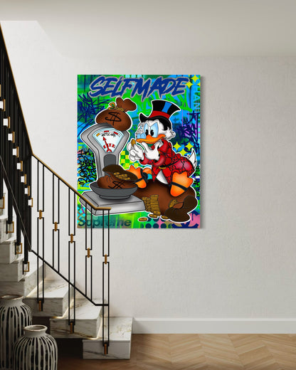 Selfmade Scrooge McDuck