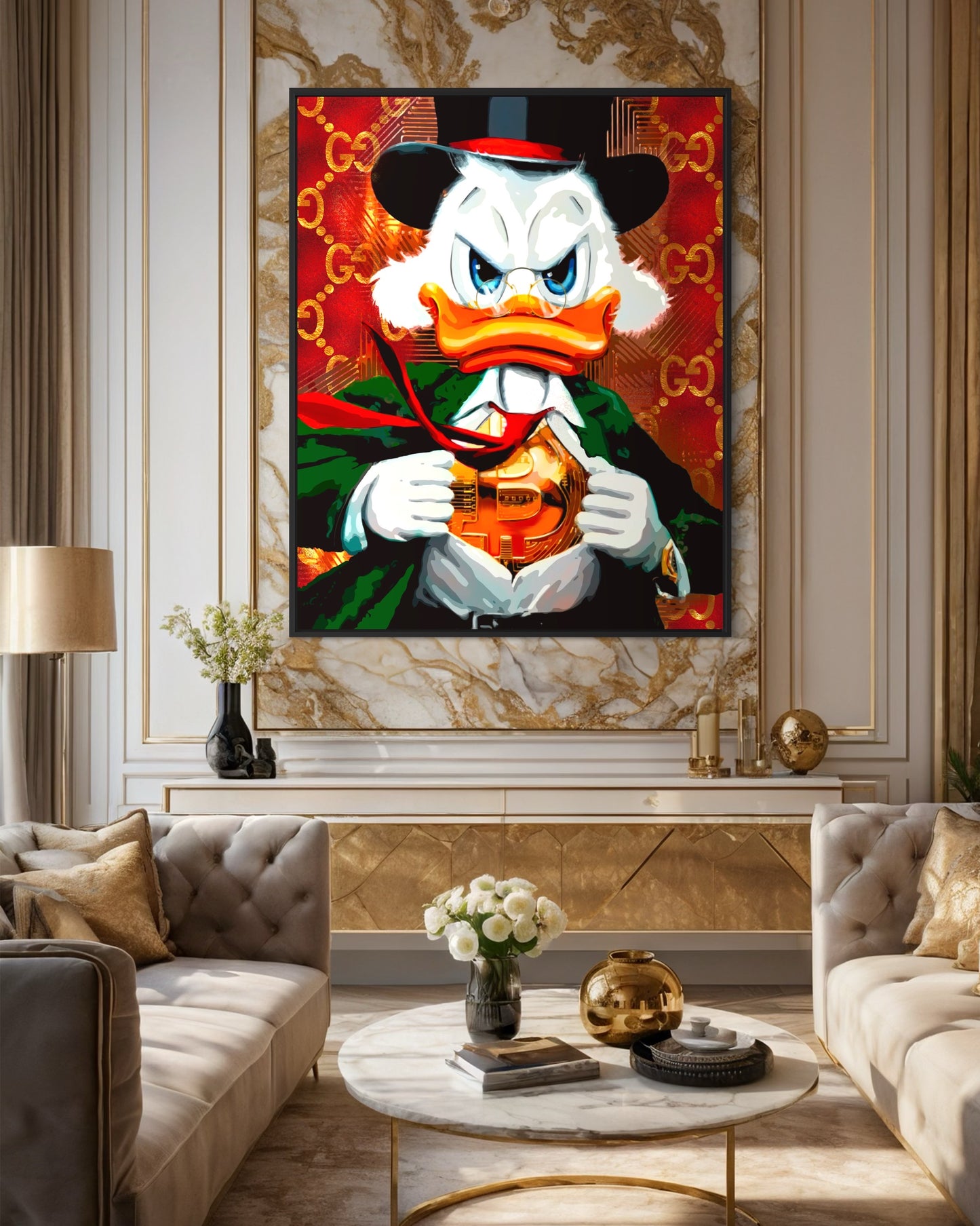 Bitcoin Duck Red