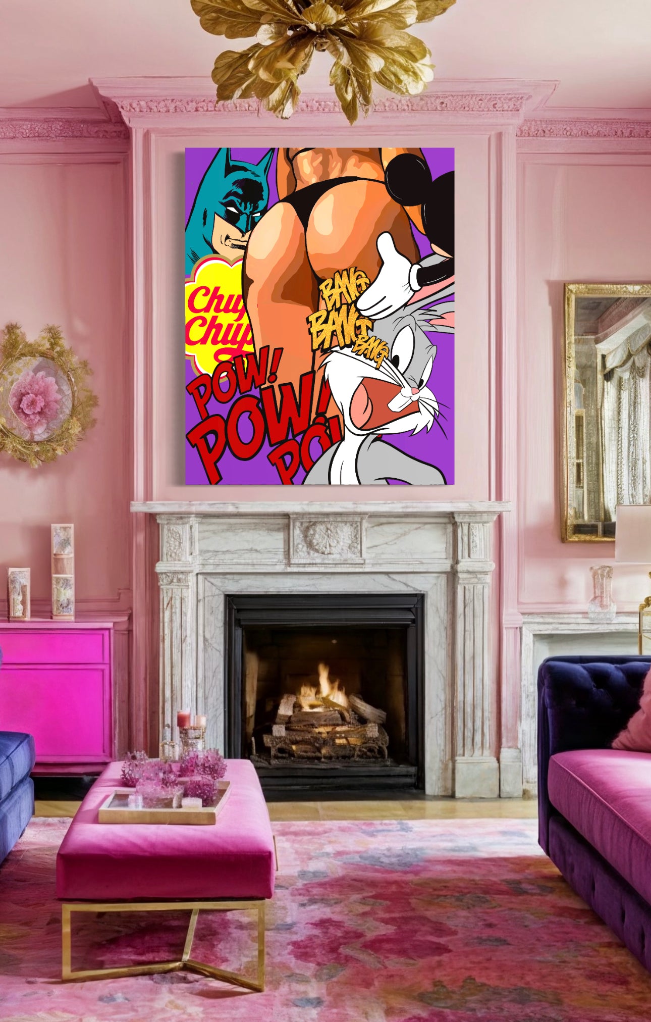 Tableau sur toile Bad Boy Bang 