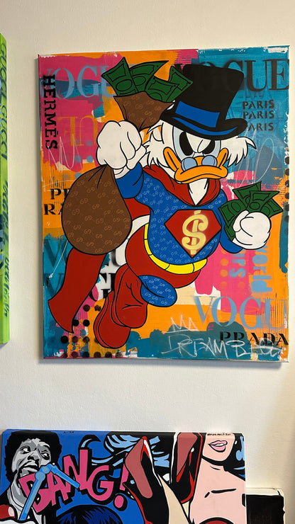 Super Hero Acrylic