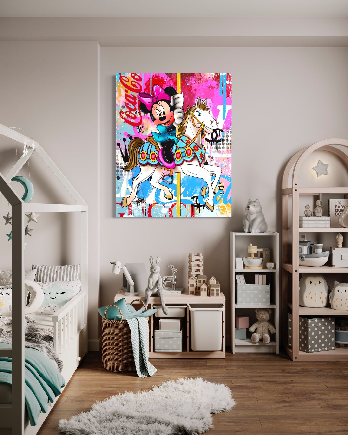 Pop Art Canvas Lifestyle Souris