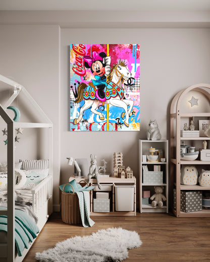 Pop Art Canvas Lifestyle Mouse