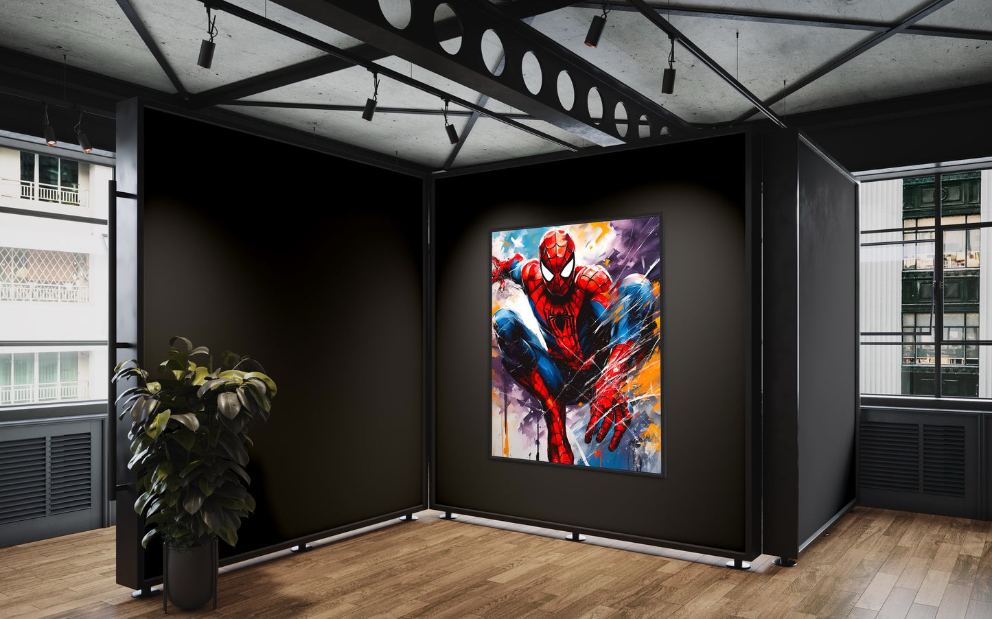 Spider-Man Pop Art